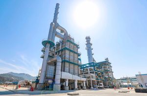 腾龙芳烃有限公司500万吨年凝析油加氢处理装置工程