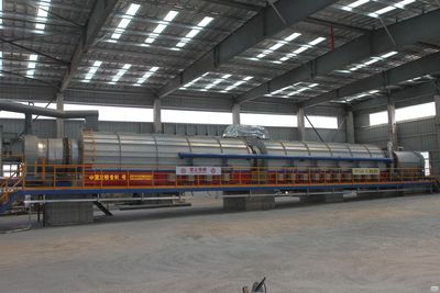 以煤制气为燃料的脱硫灰氧化生产线