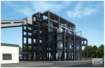 3-20Km³/h循环流化床集中煤气站